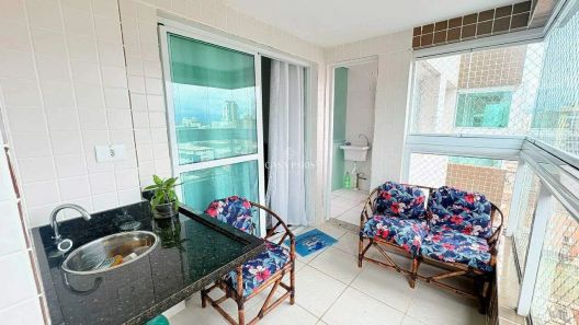 Apartamento com 2 Quartos à venda, 75m² no Canto do Forte, Praia Grande