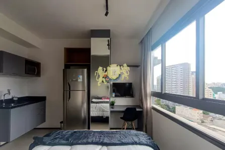 Flat com 1 Quarto para alugar, 20m² no Perdizes, São Paulo