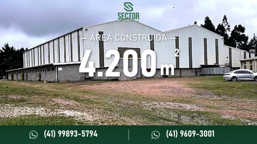 Galpão/Depósito/Armazém à venda, 4200m² no Capela Velha, Araucária