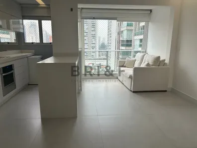 Apartamento com 1 Quarto para alugar, 35m² no Cidade Monções, São Paulo