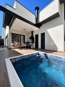 Casa de Condomínio com 3 Quartos à venda, 145m² no Loteamento Floresta, São José dos Campos