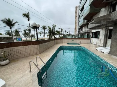 Apartamento com 2 Quartos para alugar, 87m² no Aviação, Praia Grande