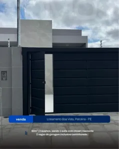 Casa com 3 Quartos à venda, 80m² no Jatobá, Petrolina