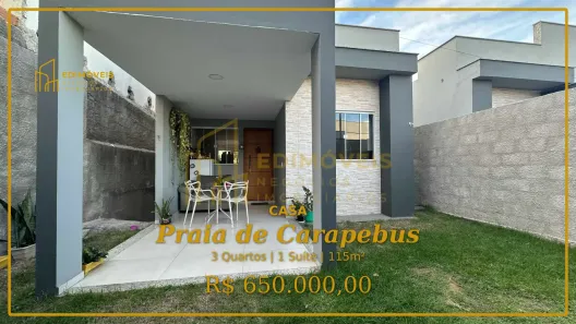 Casa com 3 Quartos à venda, 115m² no Praia de Carapebus, Serra