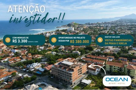 Apartamento com 1 Quarto à venda, 41m² no Itaúna, Saquarema