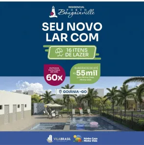 Apartamento com 2 Quartos à venda, 46m² no Jardim Botânico, Goiânia