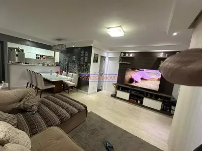 Apartamento com 2 Quartos para alugar, 70m² no Vila Valparaíso, Santo André