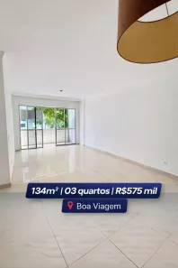 Apartamento com 3 Quartos à venda, 134m² no Boa Viagem, Recife