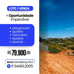 Lote/Terreno à venda, 600m² no Centro, Igaratá