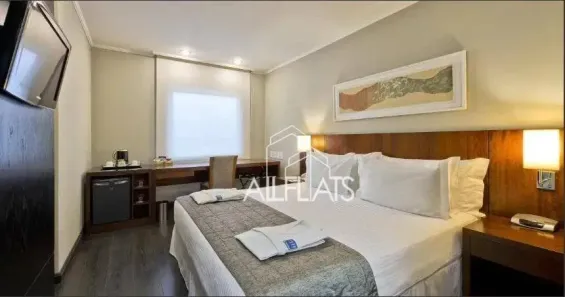 Flat com 1 Quarto à venda, 21m² no Chácara Santo Antônio (Zona Sul), São Paulo