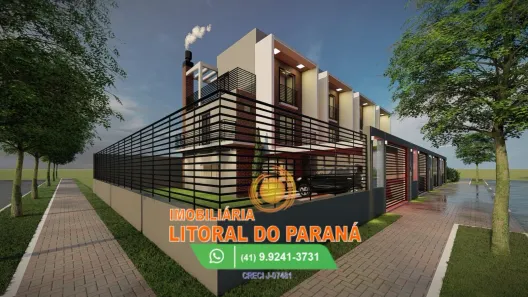 Sobrado com 3 Quartos à venda, 115m² no Ipacaraí, Matinhos