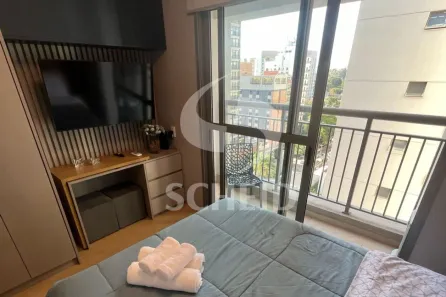 Flat com 1 Quarto à venda, 21m² no Moema, São Paulo