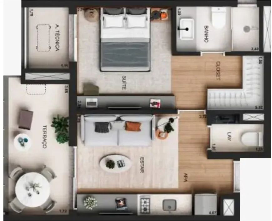 SOMA PERDIZES - APARTAMENTOS no Jardim São Francisco(Zona Sul), São Paulo