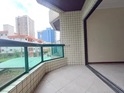 Apartamento com 3 Quartos para alugar, 104m² no Canto do Forte, Praia Grande