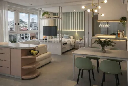 Apartamento com 1 Quarto à venda, 41m² no Centro, Florianópolis