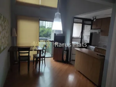 Flat com 1 Quarto para alugar, 42m² no Moema, São Paulo
