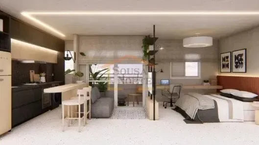 Apartamento com 1 Quarto para alugar, 32m² no Vila Paulicéia, São Paulo