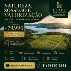 Lote/Terreno à venda, 600m² no Novo Horizonte Hills I e II, Arujá