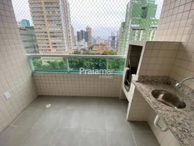 Apartamento com 3 Quartos para alugar, 92m² no Itararé, São Vicente