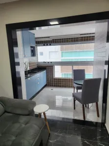 Apartamento com 2 Quartos para alugar, 70m² no Canto do Forte, Praia Grande