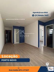Apartamento com 2 Quartos para alugar, 65m² no Porto Novo, São Gonçalo