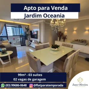 Apartamento com 3 Quartos à venda, 99m² no Jardim Oceania, João Pessoa