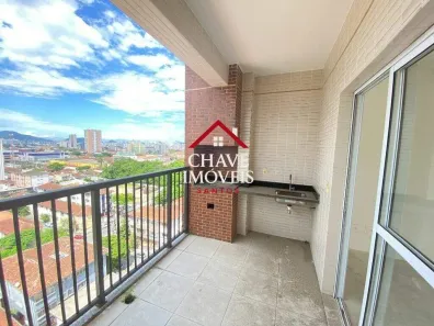 Apartamento com 3 Quartos à venda, 128m² no Vila Mathias, Santos