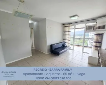 Apartamento com 2 Quartos à venda, 69m² no Recreio dos Bandeirantes, Rio de Janeiro
