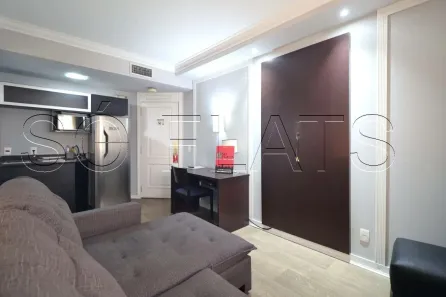 Flat com 1 Quarto para alugar, 30m² no Vila Olímpia, São Paulo