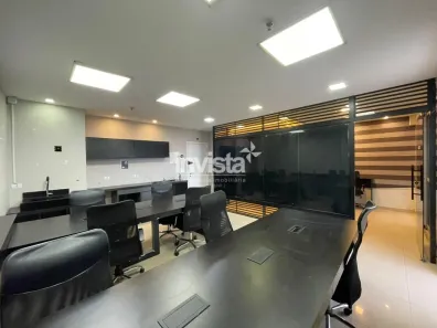 Sala Comercial para alugar, 54m² no Gonzaga, Santos