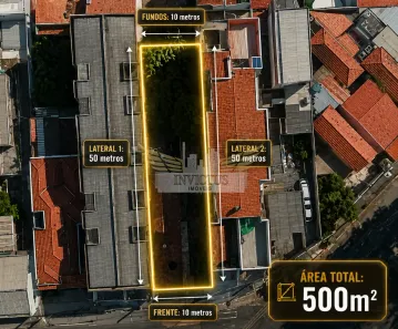 Lote/Terreno à venda, 120m² no Campestre, Santo André