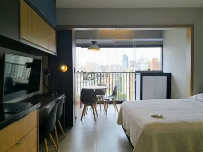 Apartamento com 1 Quarto para alugar, 25m² no Bela Vista, São Paulo