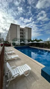 Apartamento com 2 Quartos para alugar, 46m² no Ponta Negra, Natal