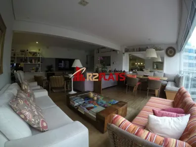 Flat com 2 Quartos para alugar, 107m² no Cidade Monções, São Paulo