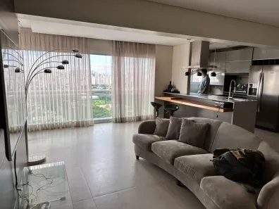 Apartamento com 2 Quartos para alugar, 84m² no Brooklin Paulista, São Paulo