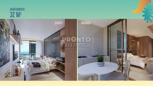 Flat com 1 Quarto à venda, 32m² no , Tamandaré