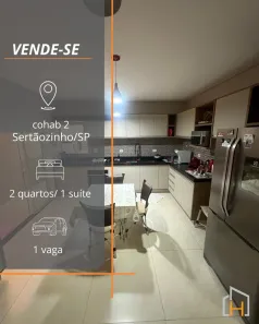 Casa com 2 Quartos à venda, 187m² no Conjunto Habitacional Lourenço Domenici, Sertãozinho