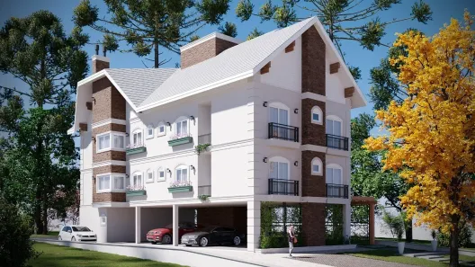 Apartamento com 2 Quartos à venda, 74m² no Ipê Amarelo, Gramado