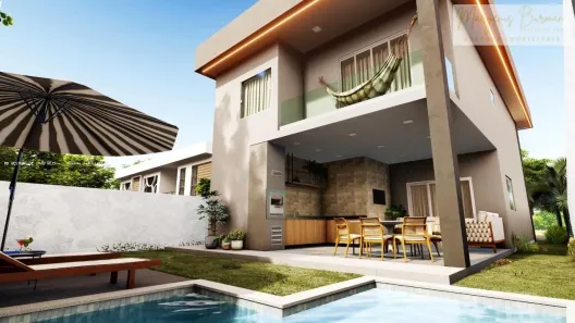 Casa de Condomínio com 4 Quartos à venda, 177m² no Catu de Abrantes (Abrantes), Camaçari