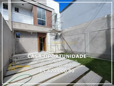 Casa com 3 Quartos à venda, 99m² no Balneário de Carapebus, Serra