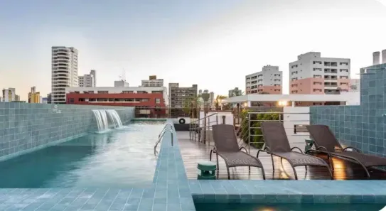 Apartamento com 1 Quarto para alugar, 37m² no Manaíra, João Pessoa
