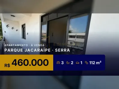 Apartamento com 3 Quartos à venda, 112m² no Parque Jacaraípe, Serra