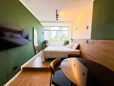 Apartamento com 1 Quarto à venda, 35m² no Gonzaga, Santos