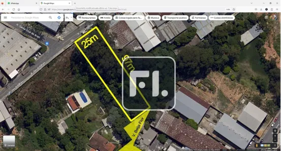 Lote/Terreno à venda, 2400m² no Jardim Califórnia, Barueri
