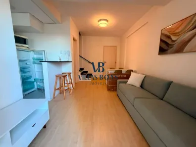 Apartamento com 1 Quarto para alugar, 56m² no Parque Residencial Aquarius, São José dos Campos