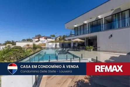 Casa de Condomínio com 4 Quartos à venda, 532m² no Residencial Delle Stelle, Louveira