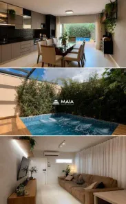 Casa de Condomínio com 4 Quartos à venda, 210m² no Beija-Flor II, Uberaba