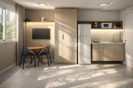 Kitnet com 1 Quarto à venda, 25m² no Rio Branco, Porto Alegre
