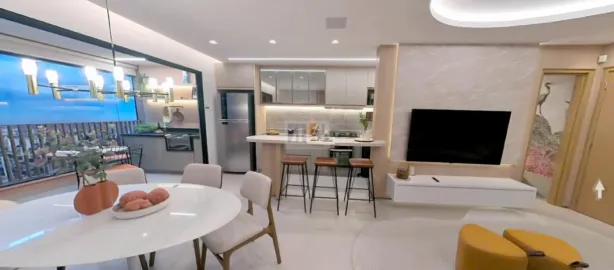 Apartamento com 2 Quartos à venda, 76m² no Setor Marista, Goiânia