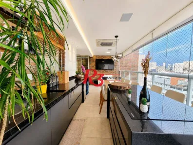 Apartamento com 3 Quartos à venda, 127m² no Boqueirão, Santos